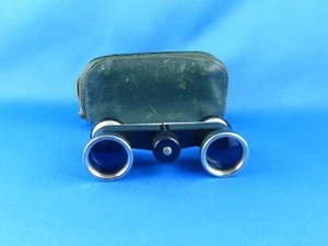 Vintage Fernglas Opernglas Theaterglas - ROW Rathenow Theastar S (grün) mit Etui - Bild 1 von 17