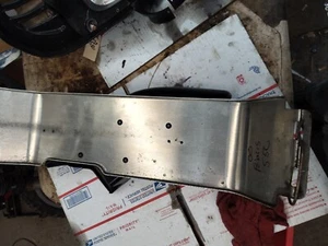 2000 Polaris 550 Trail touring drive belt guard, with scoop and hinge w/pin R - Picture 1 of 10