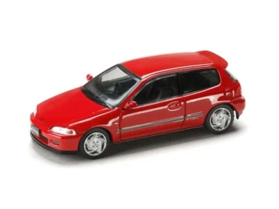 Honda CIVIC (EG6) SIR-II – Milano Red 1:64 Scale Model - Hobby Japan HJDM002-6 - Image 1 of 2