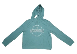 Aeropostale Circle Pullover Hoodie Green Hooded Sweatshirt East Coast Girls 2XL - Picture 1 of 11