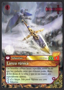 LANZA RUNICA #100 CROMO FANTASY RIDERS 3 EL RESURGIR DE LOS DRAGONES 2021 PANINI - Imagen 1 de 2