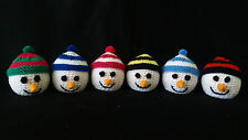 Handcrafted Christmas Snowmen Terry's Chocolate Orange Cover, Christmas gift