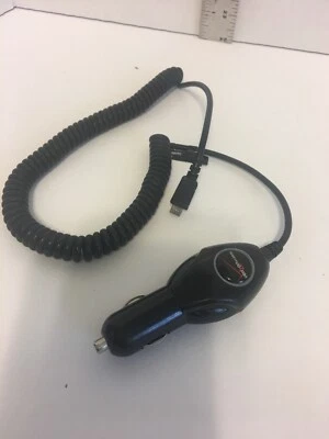 Cargador de coche en espiral Verizon OEM vehículo adaptador de corriente continua con micro USB MICUSBVPC  Foto 1 de 4