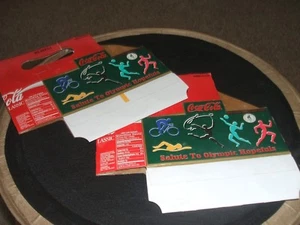 VINTAGE COCA COLA 1996 COCA-COLA CLASSIC 6 PK CARTON 8 OZ. OLYMPIC(2) - Picture 1 of 3