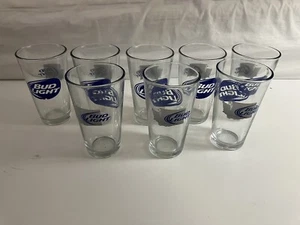 Juego de 8 - Estado de Washington - Bud Light - Vasos de cerveza para beber barra de vidrio - Imagen 1 de 3