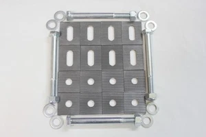 KIT AJUSTADOR DE INCLINACIÓN TRASERA Y PUNTERA PLACAS Y PERNOS BMW E30 E34 Z3 E36 compacto  - Imagen 1 de 6