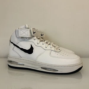 Nike Air Force 1 Mid Evo 'White Black' Size 13 - Picture 1 of 5