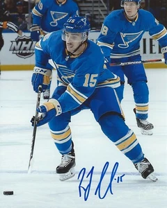 Robby Fabbri Signed 8×10 Photo St. Louis Blues Autographed COA B - Picture 1 of 1