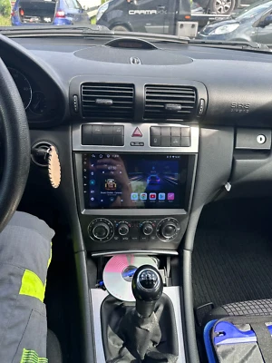4+64G Android 13 Autoradio Für Mercedes Benz CLK W209 C-Klasse W203 GPS Navi WIF - Bild 1 von 4