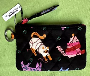 VERA BRADLEY HERDING CATS ZIP ID CASE:NWT CATS - Picture 1 of 4