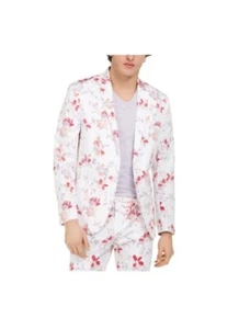 NWT Mens Jacket Classic Blazer Slim Fit Floral Print S Size S $130 P0042 - Picture 1 of 1