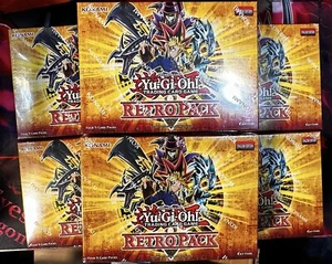 Yu-Gi-Oh! Retro Pack 6 Mini Boxes, 24 Packs Total Brand New & Sealed - Picture 1 of 4
