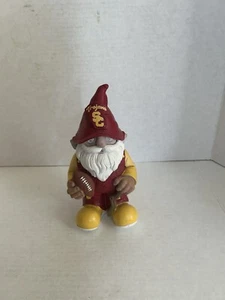 Forever USC Trojans Garden Gnome Resin 8in.T x 3 1/2in.W Red/Yellow/White NWNT - Picture 1 of 7