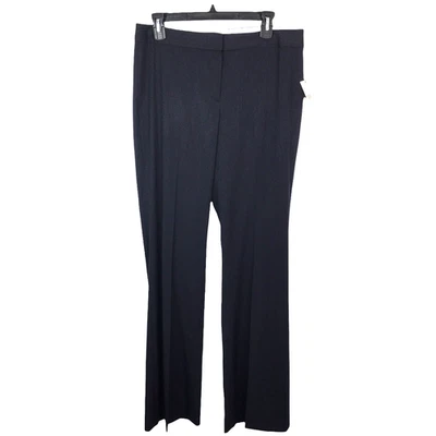 Pantalones Tahari para mujer a rayas gris carbón carrera moda talla 10 nuevos con etiquetas Foto 1 de 4
