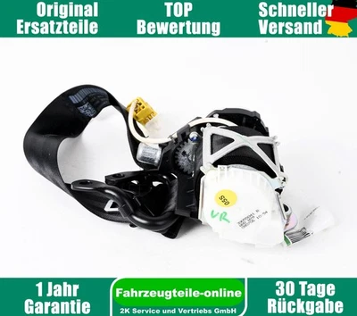 VW Eos 1F 1Q1857706 Cintura Di Sicurezza Anteriore Destra - Immagine 1 di 4