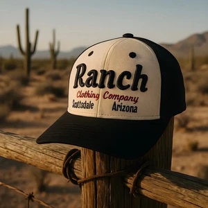 Ranch Clothing Company Premium Cap - Adjustable Scottsdale Arizona Western Hat - Picture 1 of 7