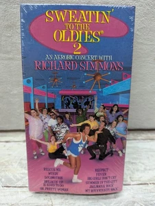 SWEATIN' TO THE OLDIES 2 AN AEROBIC CONCERT WITH RICHARD SIMMONS VHS - Bild 1 von 3