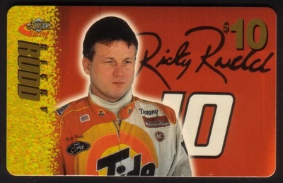 Ricky Rudd (Card #10 of 10) Assets Racing 1996 Phone Card - Image 1 of 2
