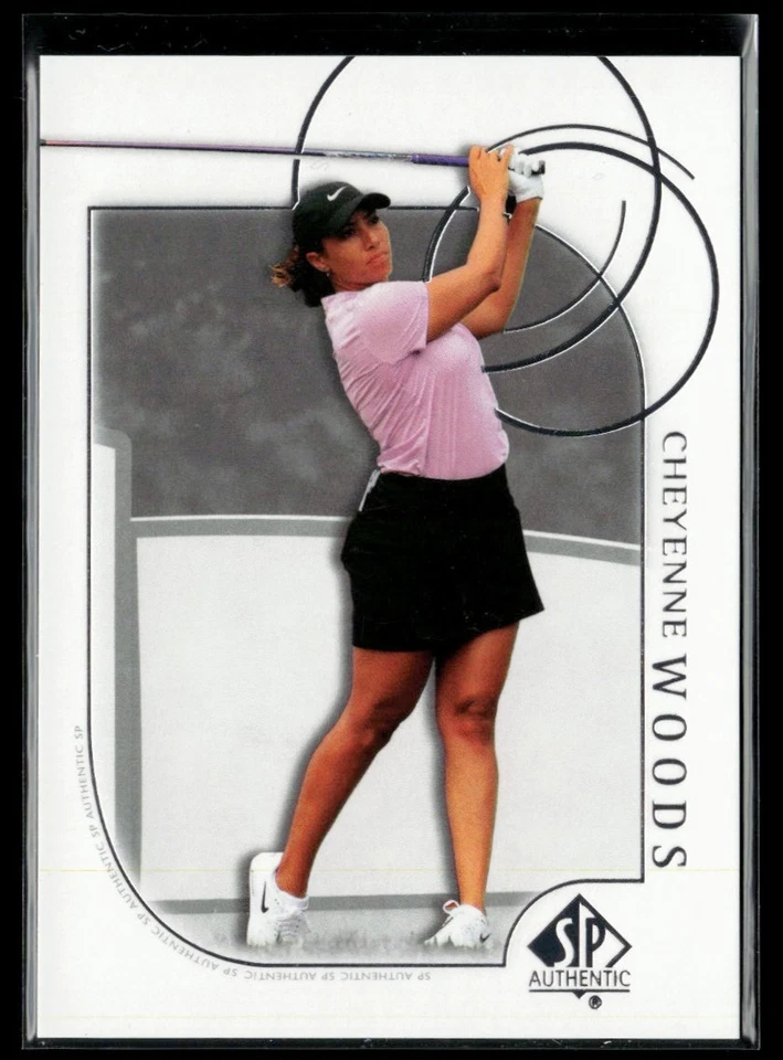 2021 SP Authentic '01 Retro Tribute #01-CW Cheyenne Woods - Image 1 of 2