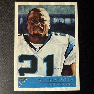 Tim Biakabutuka 2001 Topps Gallery #40 Carolina Panthers Football Card NM - Picture 1 of 2