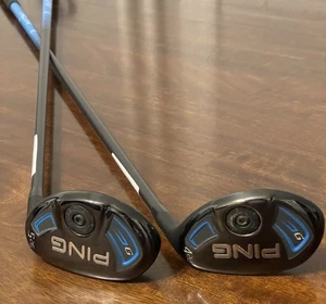 Ping 2016 G 4 Hybrid 22* + 5 Hybrid 26* Alta Blue 70 SR Flex Graphite RH NICE - Picture 1 of 8