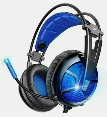 ABKONCORE Virtual 7.1Gaming Headset . LED EFFECT.New - Image 1 of 4