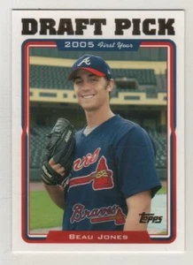 2005 Topps Update Highlights #326 Beau Jones Braves Draft Pick RC BV$2.50 - Picture 1 of 1