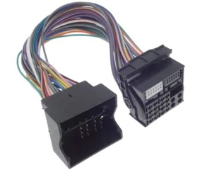 40 Pin Quadlock Cable Wiring Harness for BMW Citroen Ford Mercedes Peugeot Audi - Foto 1 di 4