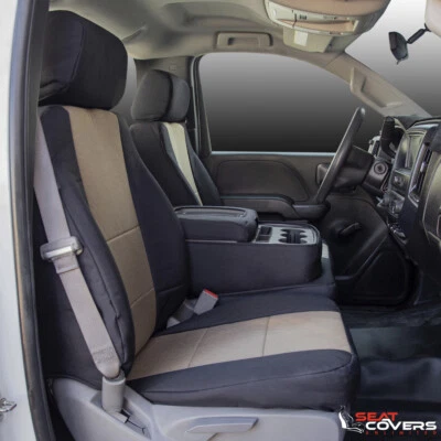 FUNDAS DE ASIENTO DELANTERAS Y TRASERAS DE LONA A MEDIDA PARA AUDI Q5 2018-2023 Foto 1 de 3