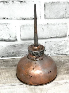 RARO Engrasador de latas de aceite con bomba pulgar Whitman & Barnes Mfg Co de colección hecho en EE. UU. 1908 - Imagen 1 de 9