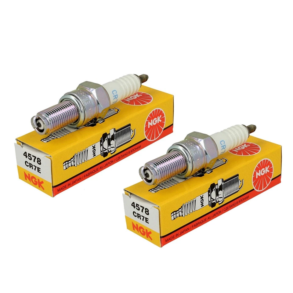 🇮🇹 KIT 2 CANDELE NGK TMAX 500 530 DA 2001 A 2019 CR7E YAMAHA T-MAX - Image 1 of 1