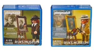 Playmobil ® 70456 Rembrandt 70475 Vincent Van Gogh neuf - new