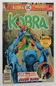 KOBRA #4 - Kubert Cover - VF/NM DC 1976 Vintage Comic - Picture 1 of 2
