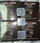 Lot 4 Cloak Cams New In Box One Camera For Any Situation 3 8 GB Memory Cards Set