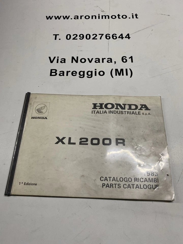 Spare Parts Catalog Honda XL 200 R Code 18KG10IT Color - Image 1 of 1