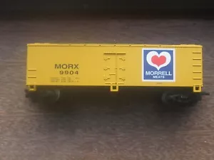 Lifelike "Morrell Meats" 38 Ft Wood Reefer. RN MORX 9904. HO Scale. - Picture 1 of 6