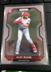2021 Panini Prizm Alec Bohm Rookie Card Tier II Philadelphia Phillies RC Mint - Picture 1 of 2