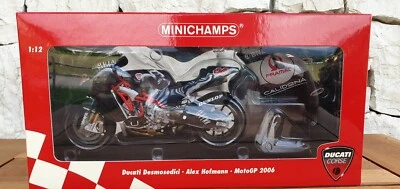 Minichamps 1/12 Ducati Desmosedici GP6 Alex Hofmann MotoGP 2006 122 060066 - Immagine 1 di 4