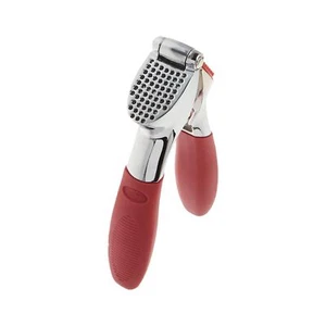 Garlic Press 71/2 By 13/4 Red - Picture 1 of 6