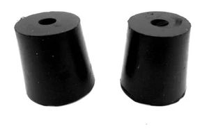 Bottle Jug Tube Rubber Plug #4 Rubber Stopper 1 Hole, Plugs 13/16" Thru 1" Holes - Picture 1 of 11