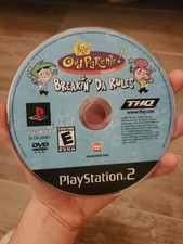 Fairly Odd Parents Breakin da Rules ps2 playstation 2 disc only tested!