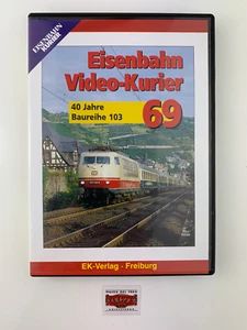 EISENBAHN KURIER DVD 8069/69 - 40 Jahre Baureihe 103 - 58 min - NUEVO! - Imagen 1 de 3