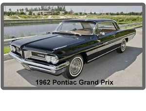 1962 Pontiac Grand Prix   Refrigerator / Tool Box  Magnet - Picture 1 of 1
