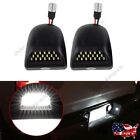 2PCS LED License Plate Light Assembly For 2009-2012 Chevrolet Traverse Cadillac