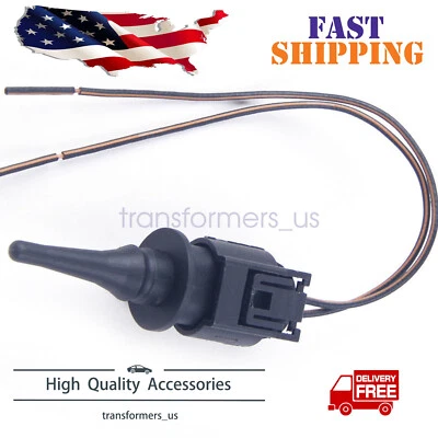 Sensor e plugue de temperatura do ar ambiente externo para Mercedes Benz C E CLK CLS GLK - Imagem 1 de 4