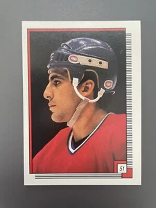 1988-89 O-Pee-Chee Stickers Chris Chelios #51 HOF - Picture 1 of 2