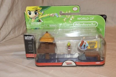 World of Nintendo Microland Legend of Zelda Windwaker Tetra Open Ocean Set Micro Foto 1 de 4