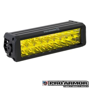 Pro Armor 11" Dual Row LED Amber Off-Road SPOT Bumper Light Bar A21UL670 - Picture 1 of 1