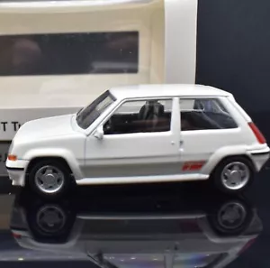 Modellino auto scala 1:43 RENAULT SUPER 5 SUPERCINQUE GT TURBO FASE 2 diecast - Foto 1 di 8