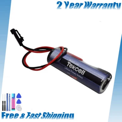 for Tekcell SB-AA11 3.6V 2400mAh AA Li Battery Non Rechargeable with Black Plug - Image 1 of 4